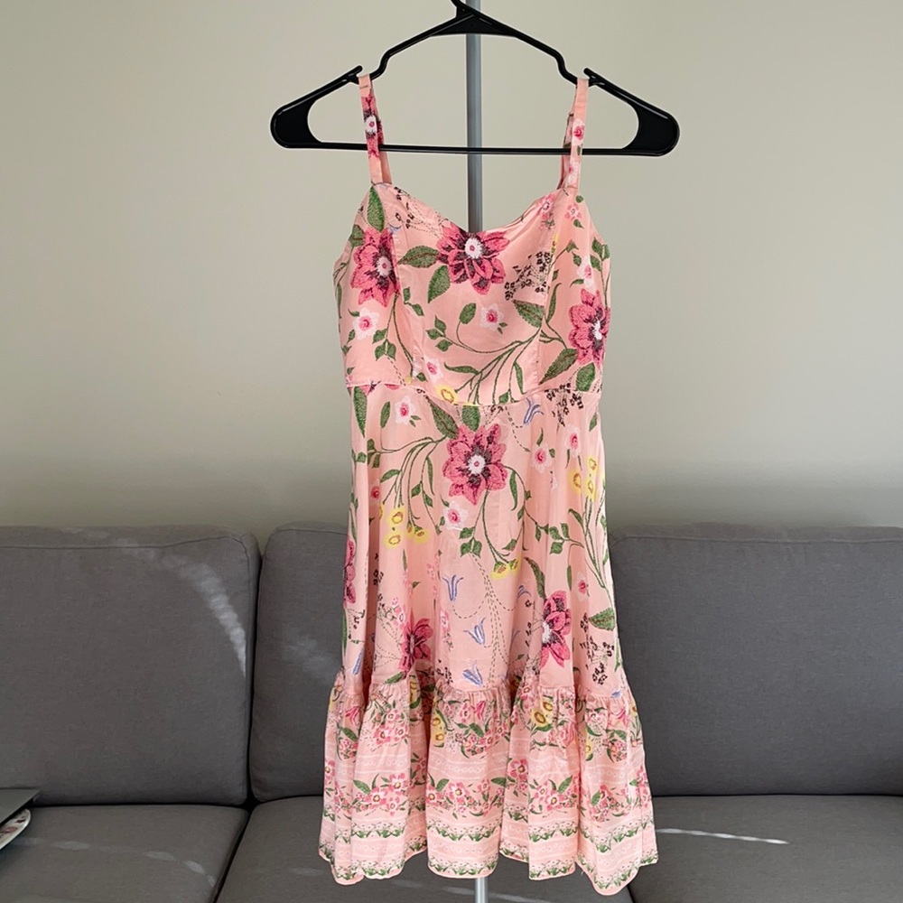 Pink Floral dress